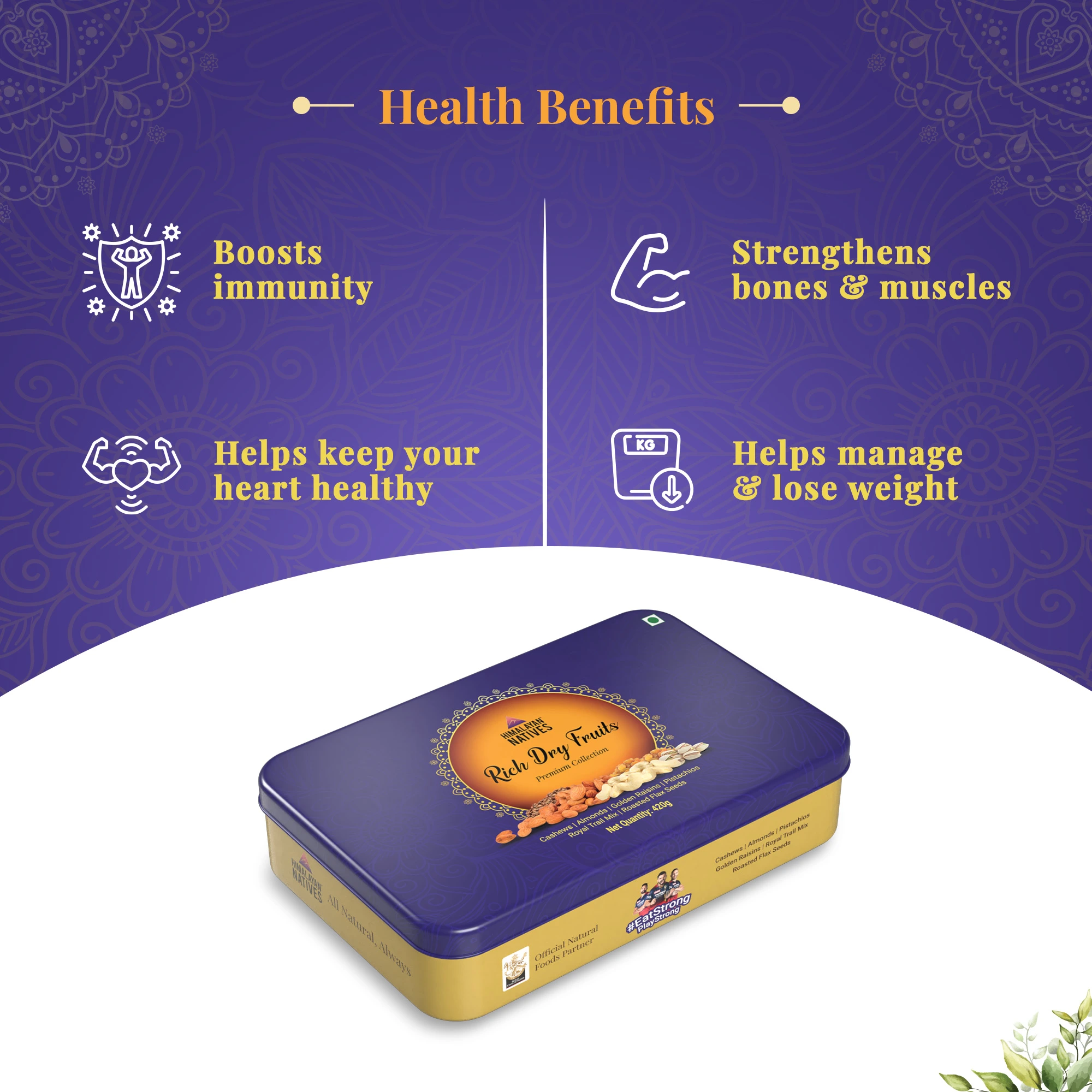 Health Benefits - Royal Seeds & Nuts Box Premium Collection