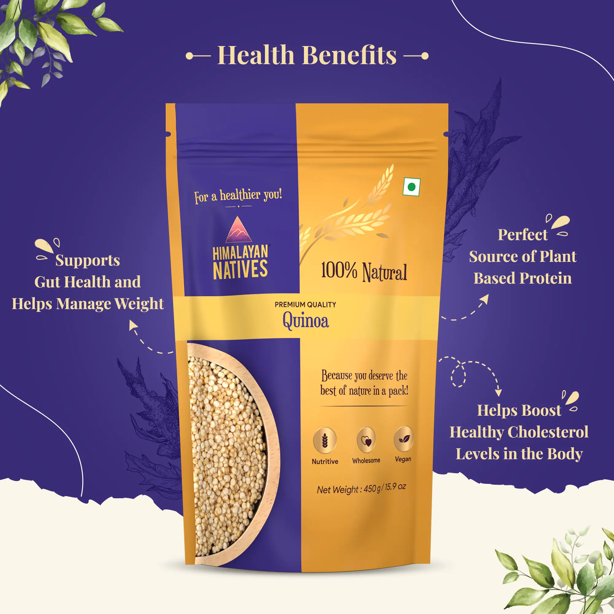 Health Benefits - Quinoa