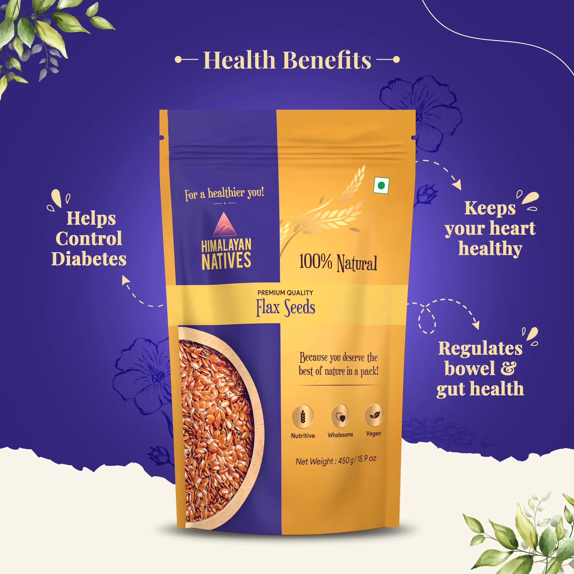 Health Benefits - Flax Seeds