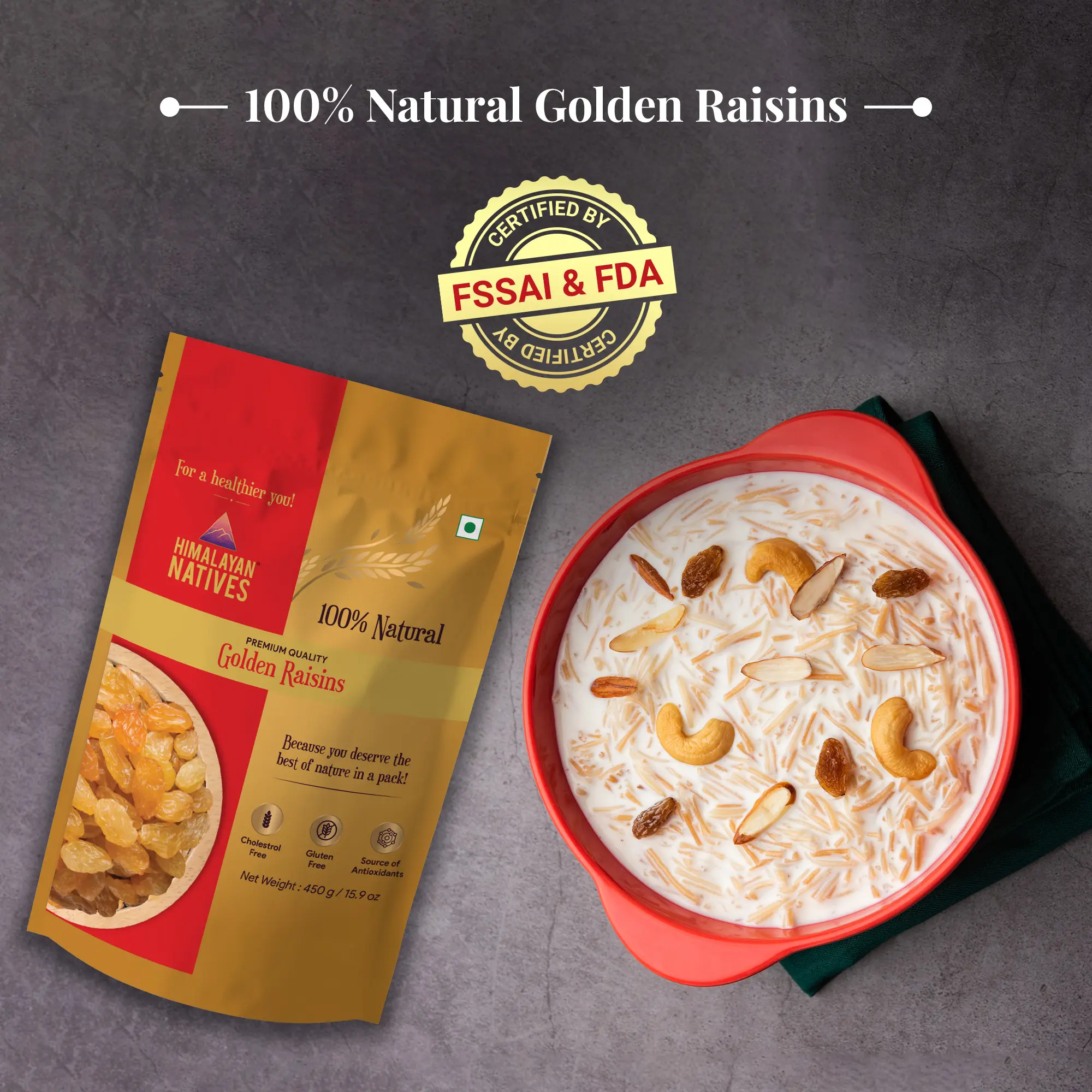 Natural Golden Raisins