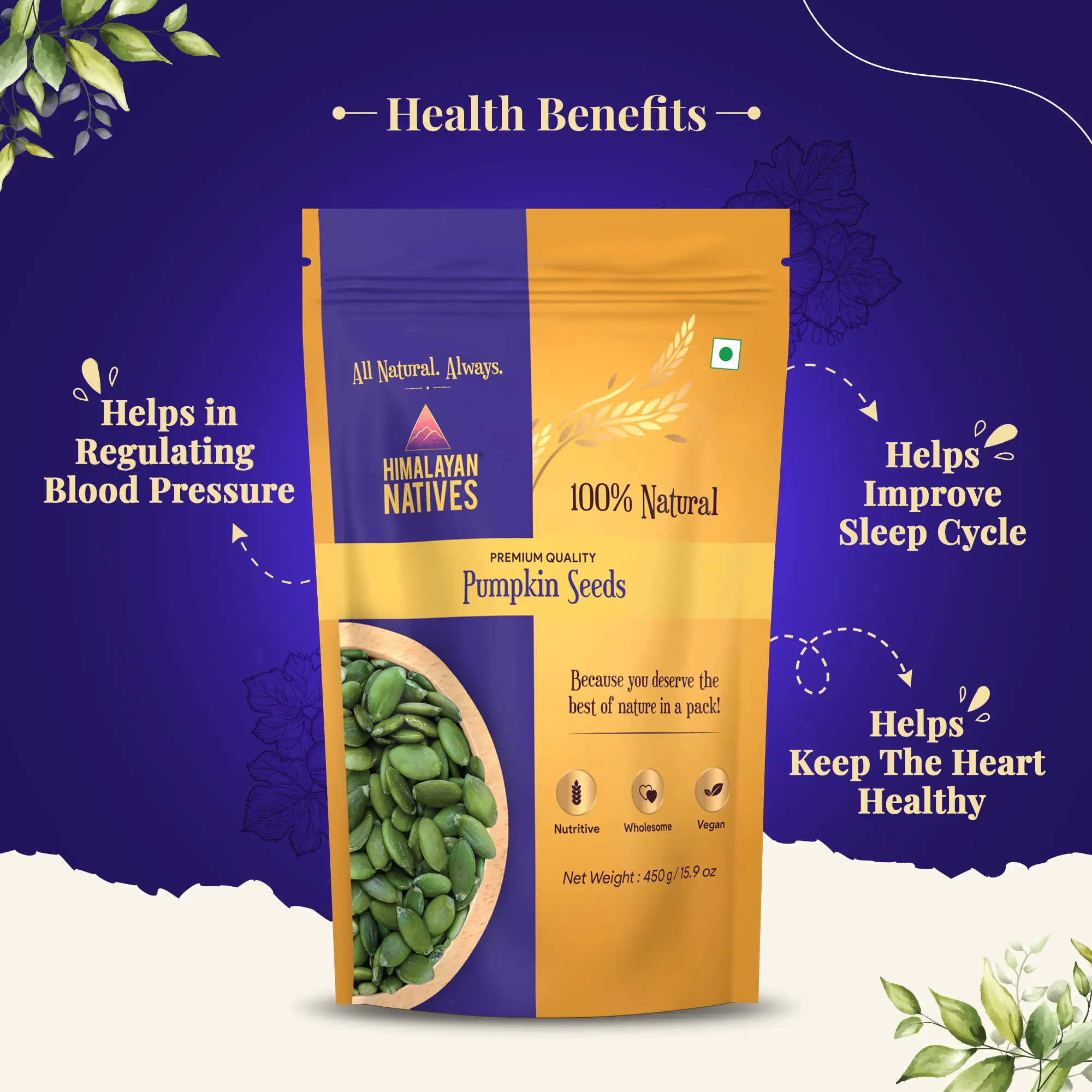 Health Benefits - Pumpkin Seeds