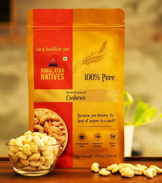 Nutritional Value - Cashews