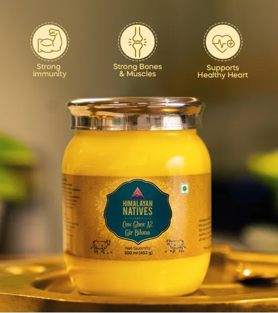 Health Benefits - A2 Gir Cow Bilona Ghee