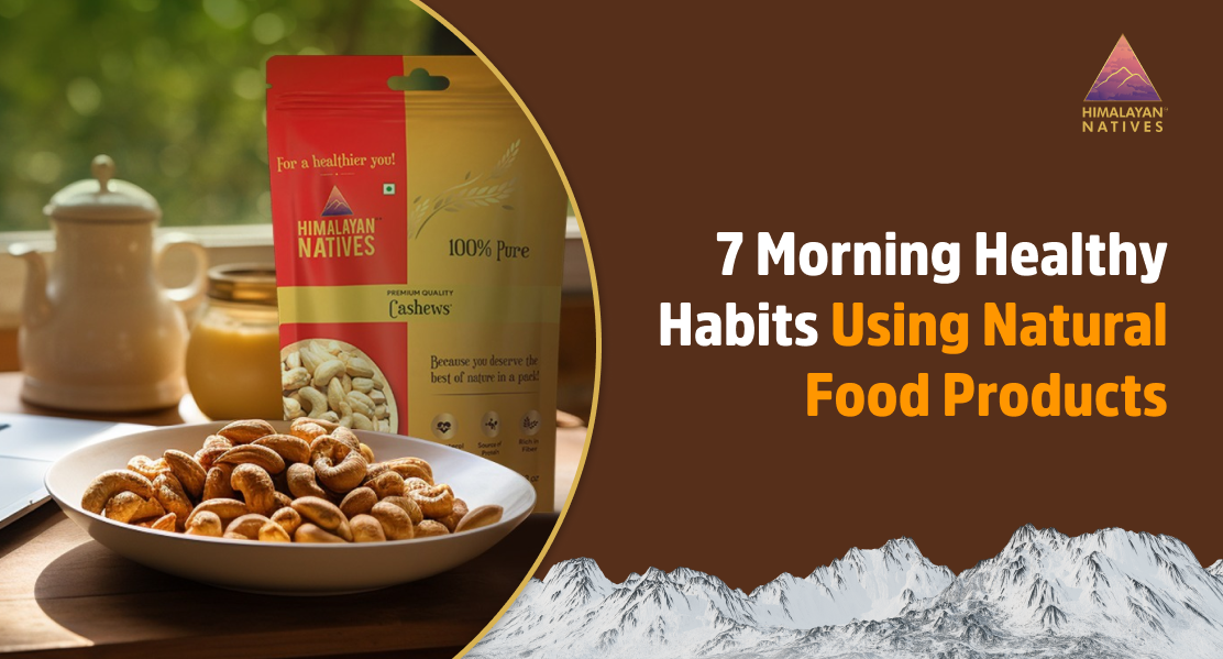 Morning Healthy Habits Using Natural Food