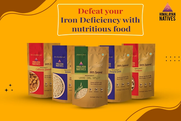Defeat Your Iron Deficiency with Nutritious Food