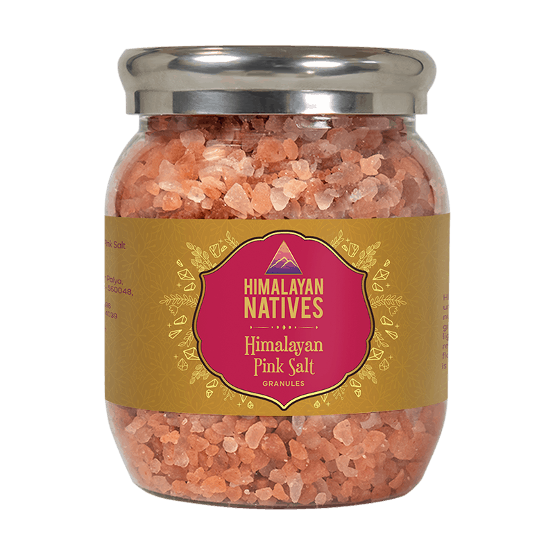 100 Natural Himalayan Pink Salt Himalayan Natives